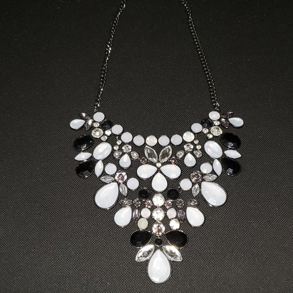 torrid Jewelry - Blue and Black Statement Necklace torrid Jewelry - Blue and Black Statement Necklace